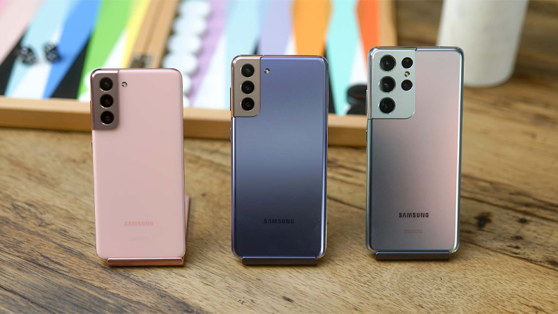 Samsung Galaxy S21 series c&oacute; nhiều m&agrave;u sắc để lựa chọn